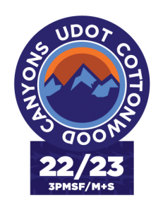 UDOT Cottonwood Canyons Sticker Program 2022-23 sticker