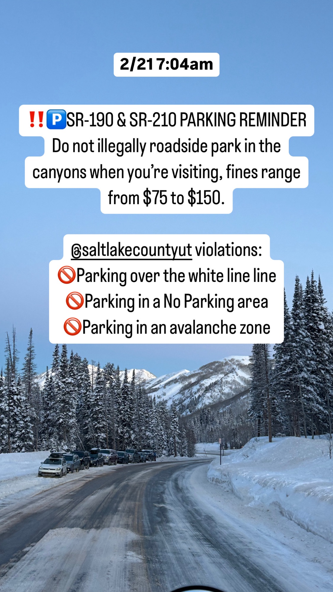 Road Conditions - Cottonwood Canyons